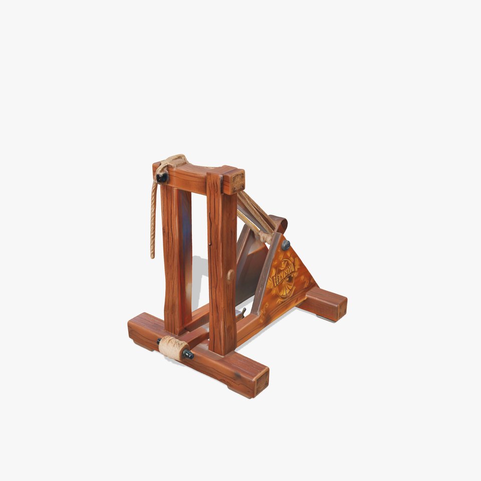 Medieval Catapult Wooden Model Pack